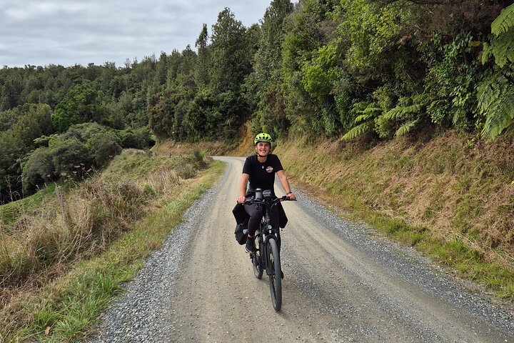 Waitomo E-bike ride including enchanting bush walk
