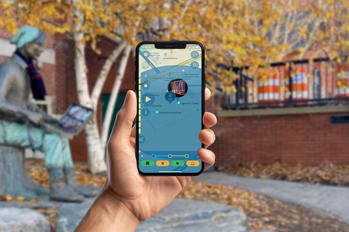 Tom Thomson Mystery GPS App Walking Tour Mobile Game