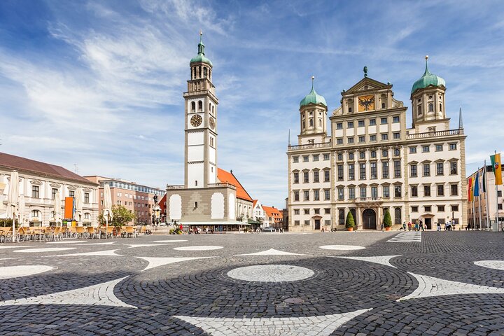 Self-guided scavenger hunt and city game in Augsburg