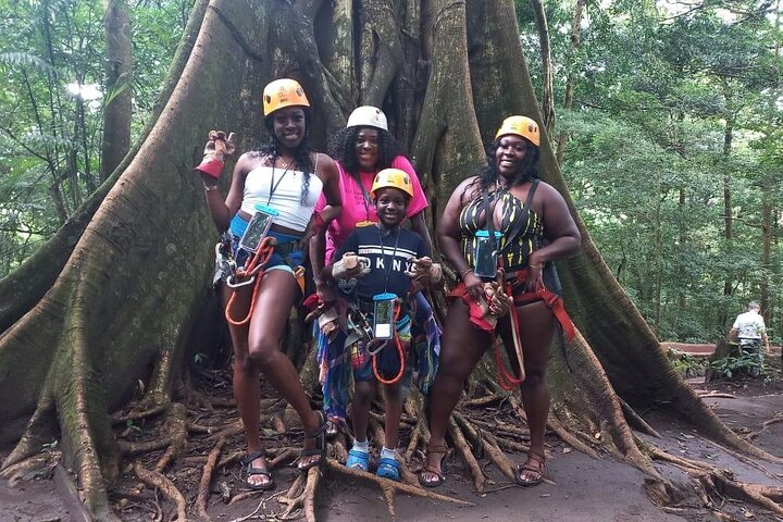 Adventure in Volcano Combo Tour! - Zip Line, Waterfall, Hot Springs and More