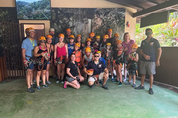 Adventure in Volcano Combo Tour! - Zip Line, Waterfall, Hot Springs and More