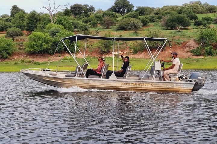 chobe 3hr sunset boat cruise
