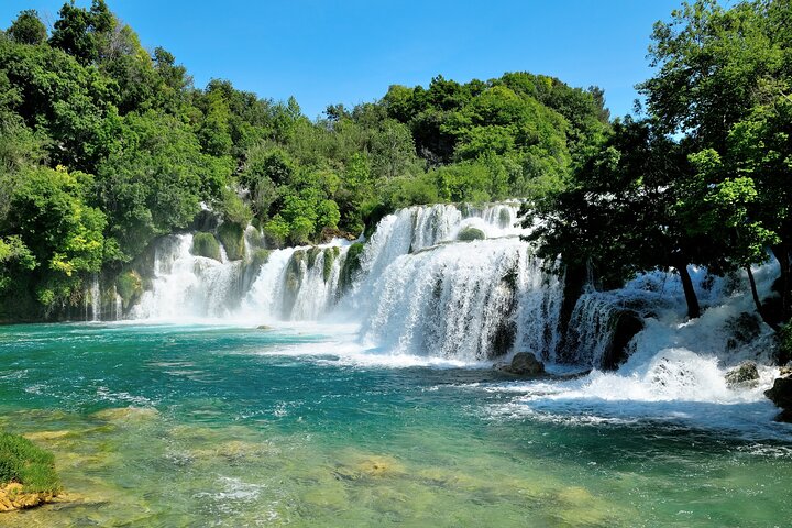 Krka Waterfalls Tour from Split with Boat Ride & Swimming