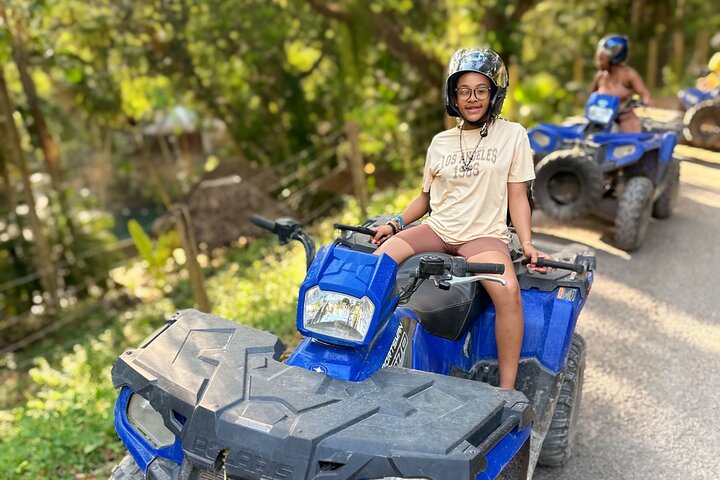 ATV, Bamboo Rafting, Horseback Ride n Swim Guided Tour