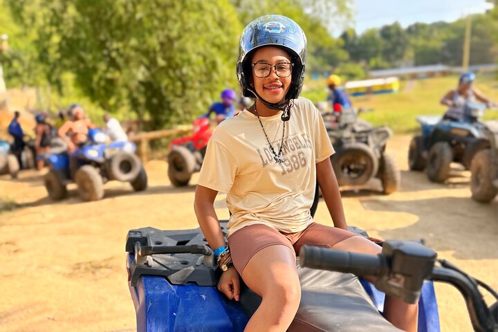 ATV, Bamboo Rafting, Horseback Ride n Swim Guided Tour