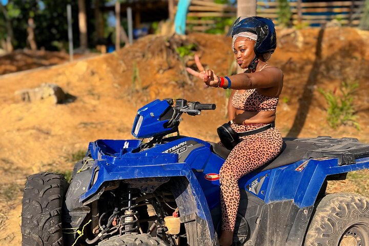 ATV, Bamboo Rafting, Horseback Ride n Swim Guided Tour