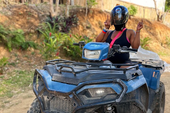 ATV, Bamboo Rafting, Horseback Ride n Swim Guided Tour