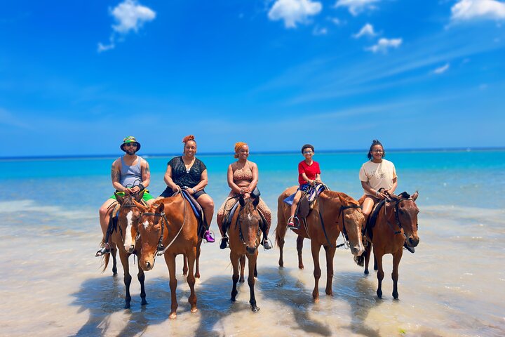 ATV, Bamboo Rafting, Horseback Ride n Swim Guided Tour