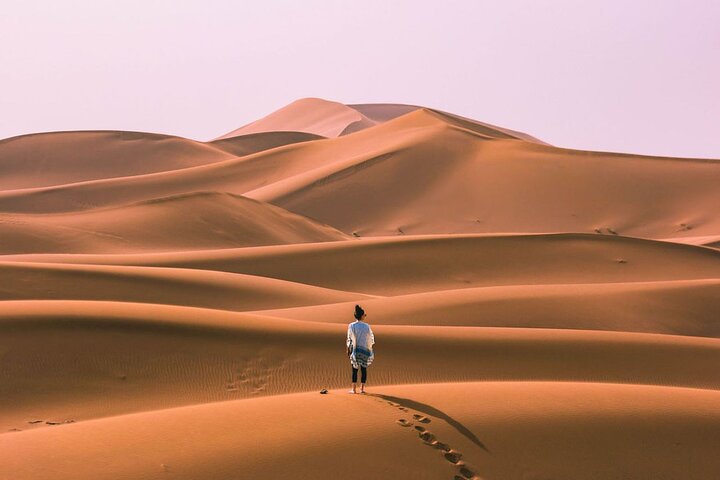 Erg Chigaga Desert Tour from Mhamid by 4x4 Morocco Sahara dunes