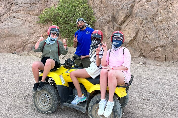 Marsa Alam Sunset Quad Safari with Camel Ride, BBQ Dinner