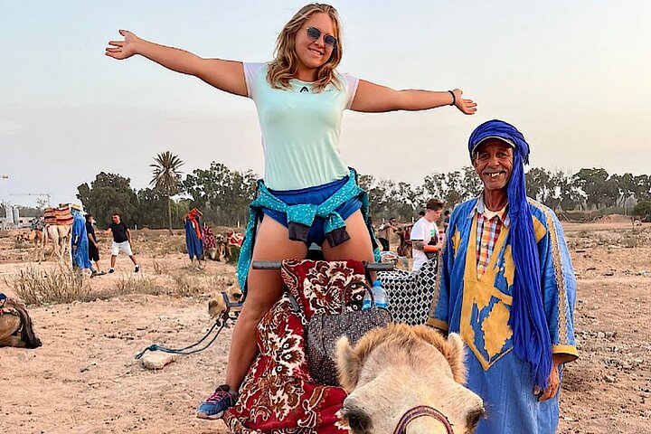 Agadir Camel Rides Local Market with Tea Drink & cakes