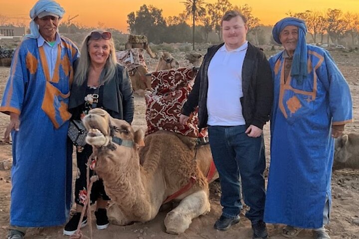 Agadir Camel Rides Local Market with Tea Drink & cakes