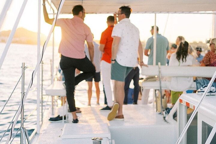 Cabo San Lucas Sunset Cruise with Open Bar and Snacks