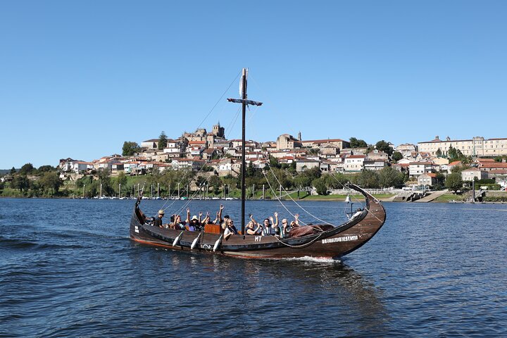 Boat Trip on the Miño River Sailing between Walls