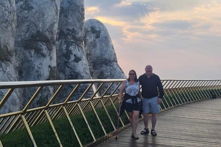 Avoid crowds Ba Na Hills Private Tour & Explore Marble Mountains