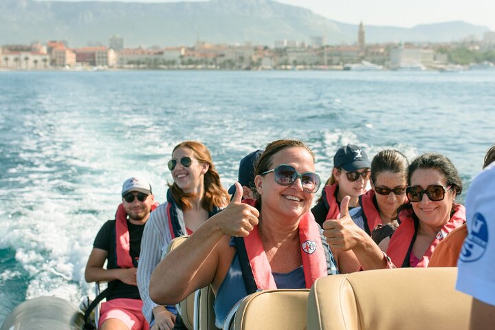 Blue Cave, Hvar & 5 Islands Speedboat Adventure From Split