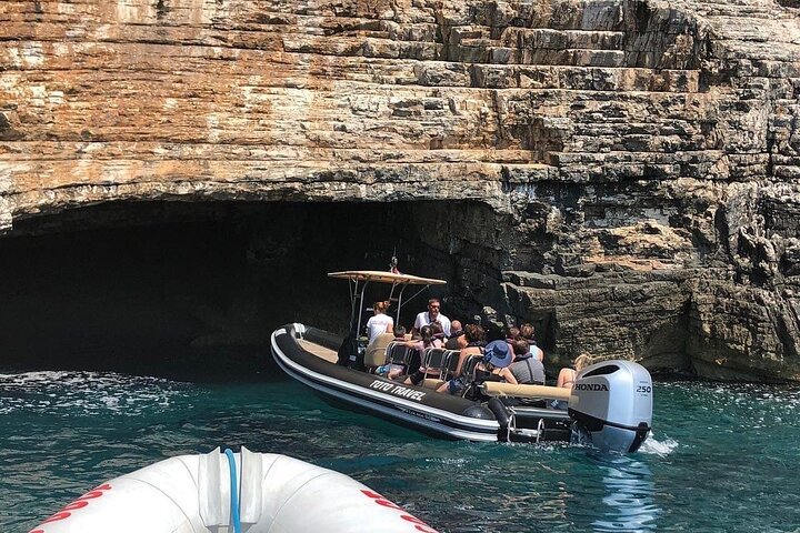 Blue Cave, Hvar & 5 Islands Speedboat Adventure From Split