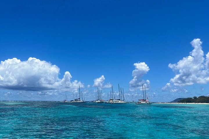 Mauritius Ile Aux Cerfs Catamaran Tour with Lunch and Drinks