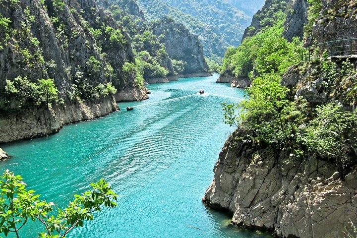 Skopje: Canyon Matka, St. Pantelemon, Millennium Cross & Brunch