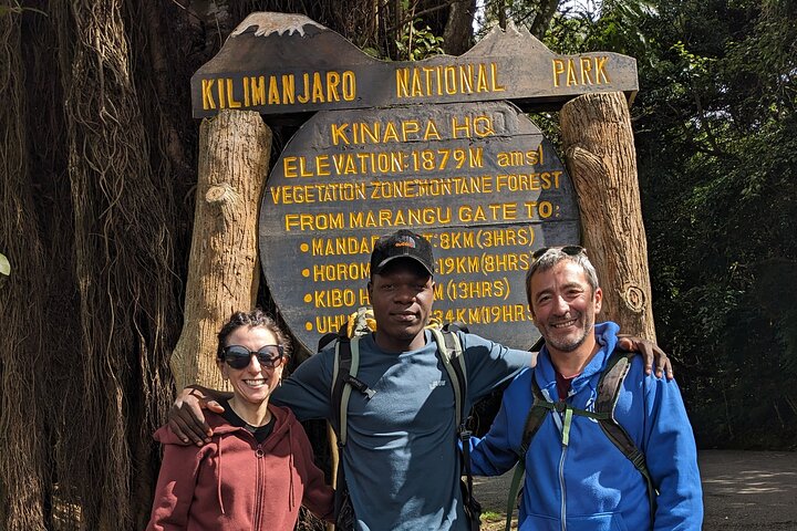 Best 1# day Kilimanjaro trek Machame with Kilinge Adventure