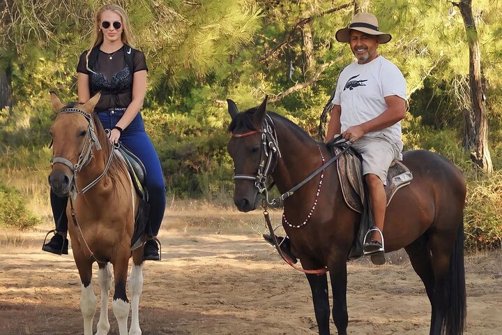 Horse Riding in Manavgat Side Forest and Beach