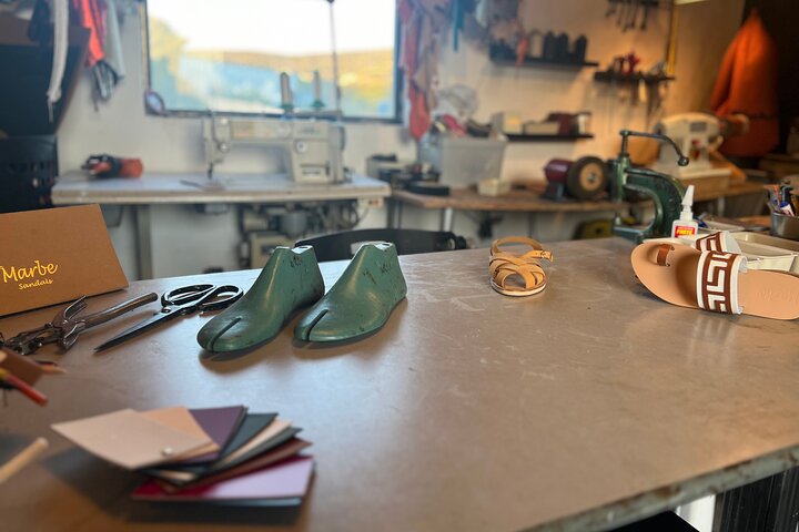 Athens Make Your Own Greek Leather Sandals Workshop