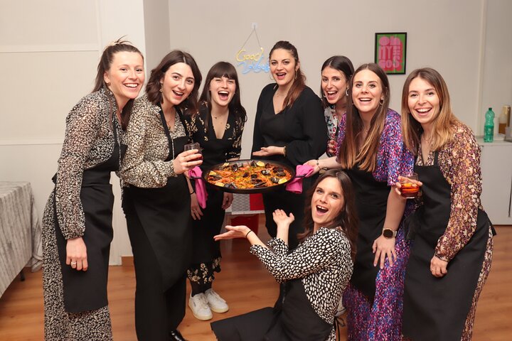 Paella Workshop with Bottomless Sangria in Central Madrid