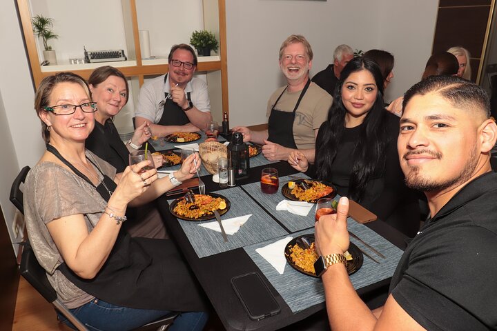Paella Workshop with Bottomless Sangria in Central Madrid