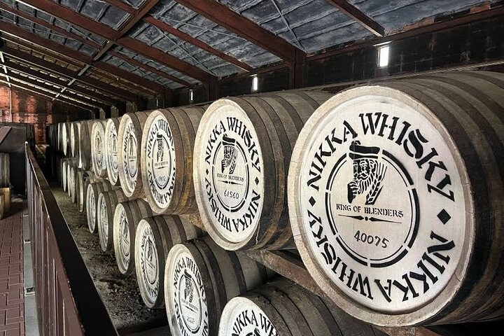 Tour of Nikka Whisky Miyagikyo Distillery & Tasting by Taxi