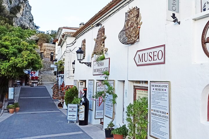 Excursion to Guadalest, Altea and entrance to the Fuentes del Algar