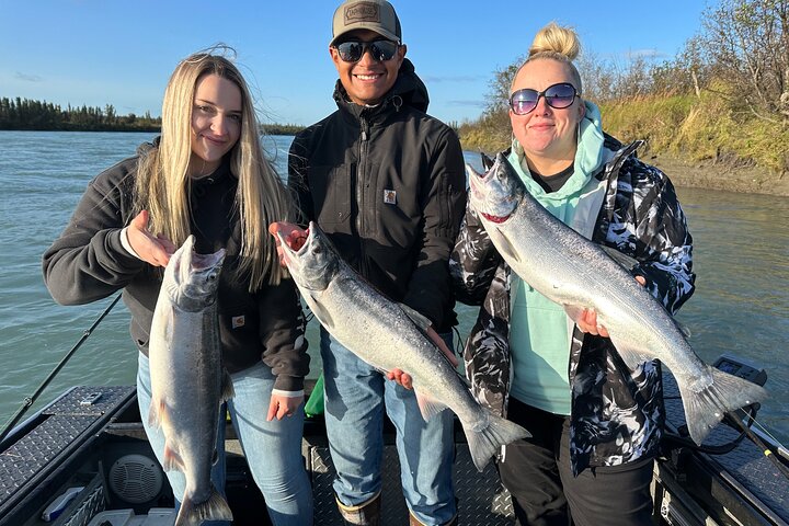 Half day Alaska Salmon Fishing on the Kenai Peninsula