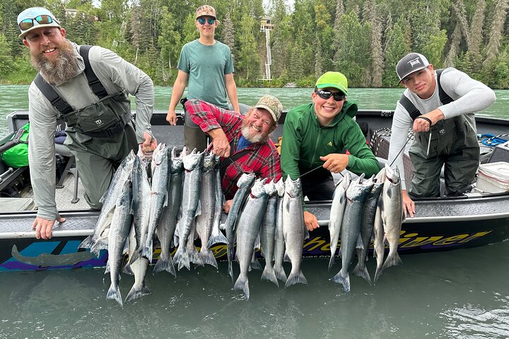 Half day Alaska Salmon Fishing on the Kenai Peninsula