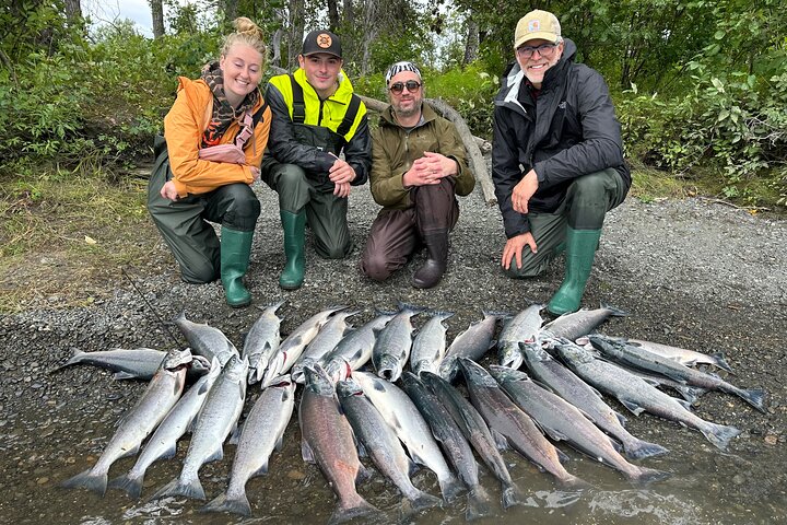Half day Alaska Salmon Fishing on the Kenai Peninsula