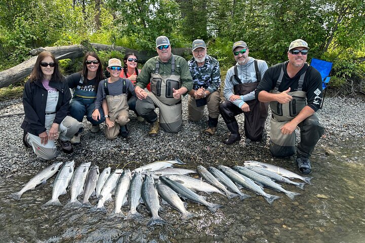 Half day Alaska Salmon Fishing on the Kenai Peninsula