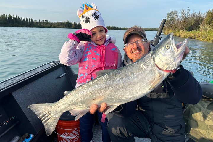 Half day Alaska Salmon Fishing on the Kenai Peninsula