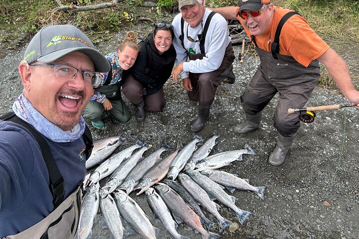 Half day Alaska Salmon Fishing on the Kenai Peninsula