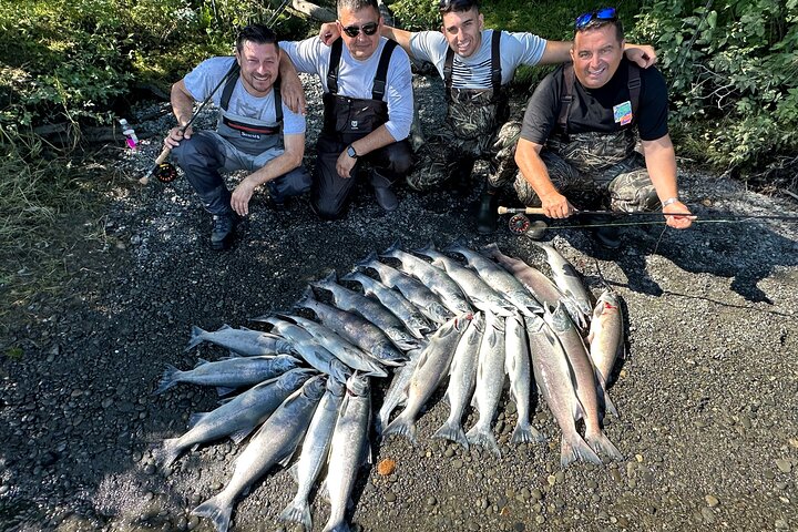 Half day Alaska Salmon Fishing on the Kenai Peninsula