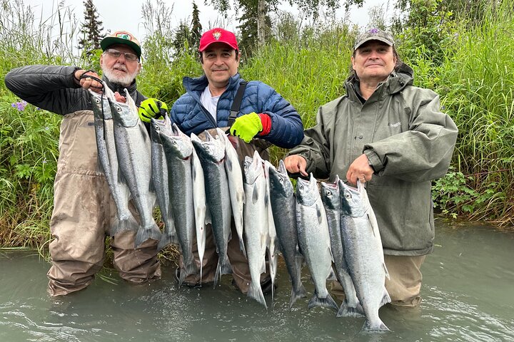 Half day Alaska Salmon Fishing on the Kenai Peninsula
