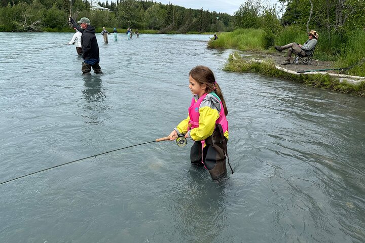 Half day Alaska Salmon Fishing on the Kenai Peninsula