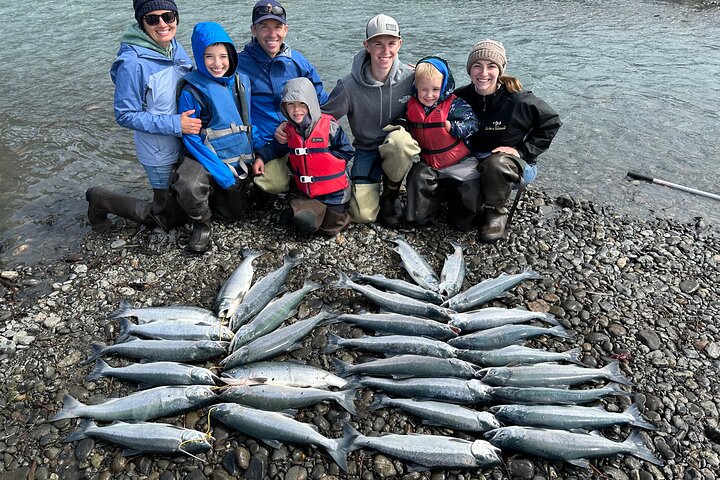Half day Alaska Salmon Fishing on the Kenai Peninsula