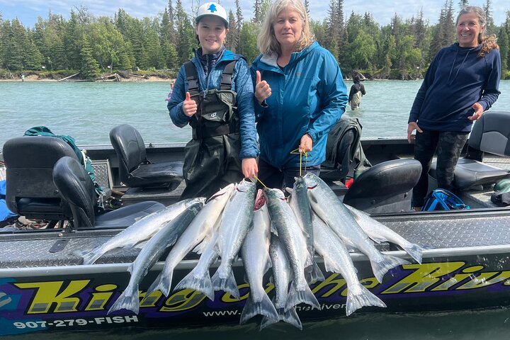 Half day Alaska Salmon Fishing on the Kenai Peninsula