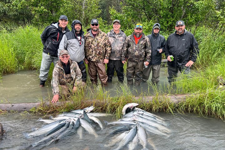 Half day Alaska Salmon Fishing on the Kenai Peninsula