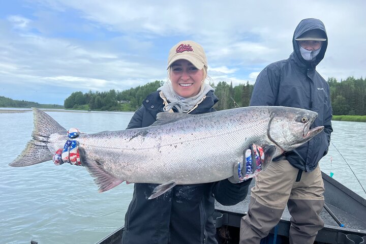 Half day Alaska Salmon Fishing on the Kenai Peninsula