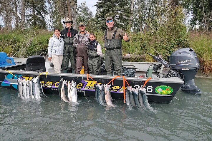 Half day Alaska Salmon Fishing on the Kenai Peninsula