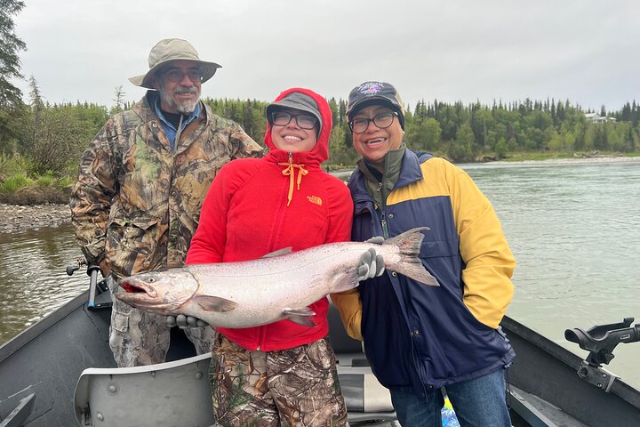 Half day Alaska Salmon Fishing on the Kenai Peninsula
