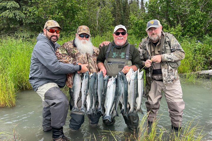 Half day Alaska Salmon Fishing on the Kenai Peninsula