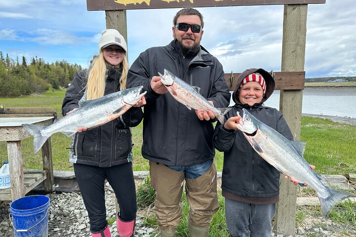 Half day Alaska Salmon Fishing on the Kenai Peninsula