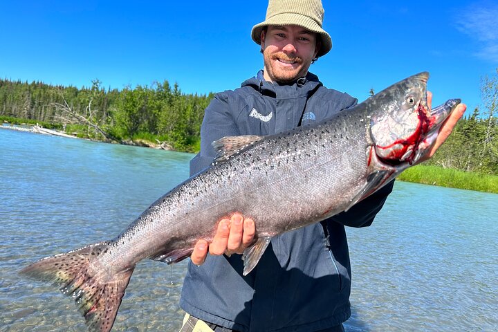 Half day Alaska Salmon Fishing on the Kenai Peninsula