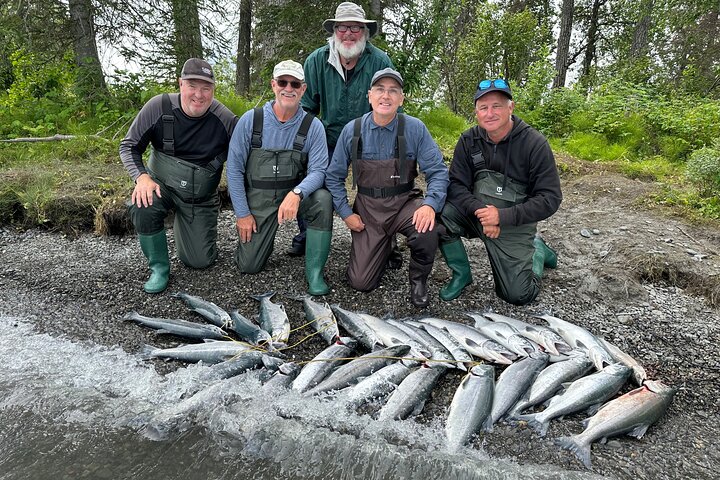 Half day Alaska Salmon Fishing on the Kenai Peninsula