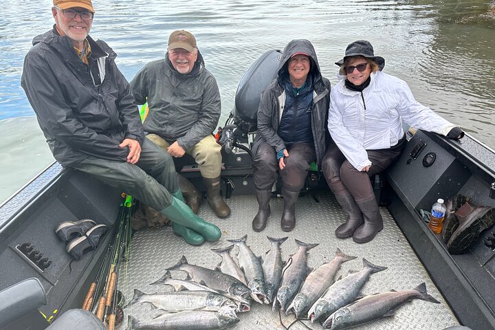 Half day Alaska Salmon Fishing on the Kenai Peninsula